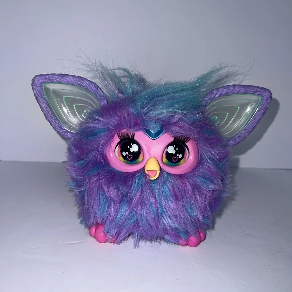 Hasbro Furby Purple Interactive Talking Plush Toy - Tested Works